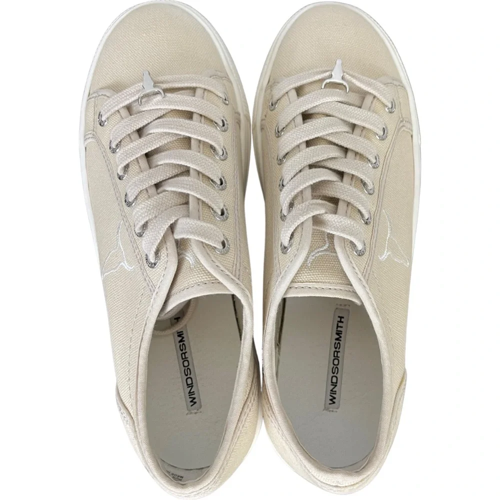 Windsor Smith Ruby platform sneakers neutral western coastal cowgirl - Picture 6 of 8